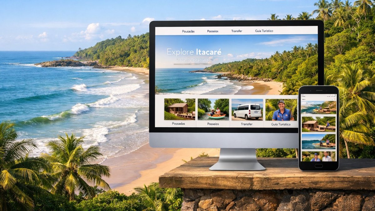 Itacaré: mais reservas começam no Google.